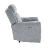 9670GY Seating-Celeste Collection 2pc Set: Sofa, Love (Power)
