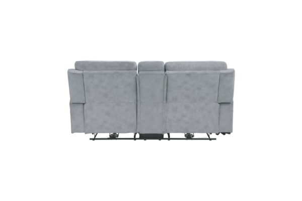9670GY Seating-Celeste Collection 2pc Set: Sofa, Love (Power)