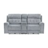 9670GY Seating-Celeste Collection 2pc Set: Sofa, Love (Power)