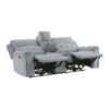 9670GY Seating-Celeste Collection 2pc Set: Sofa, Love (Power)