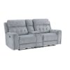 9670GY Seating-Celeste Collection 2pc Set: Sofa, Love (Power)