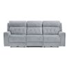 9670GY Seating-Celeste Collection 2pc Set: Sofa, Love (Power)