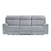 9670GY-3PWH Power Double Reclining Sofa ...