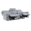 9670GY Seating-Celeste Collection 2pc Set: Sofa, Love (Power)