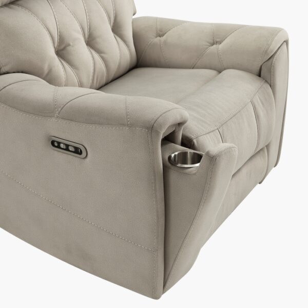 9670TP-3PWH Power Double Reclining Sofa ...