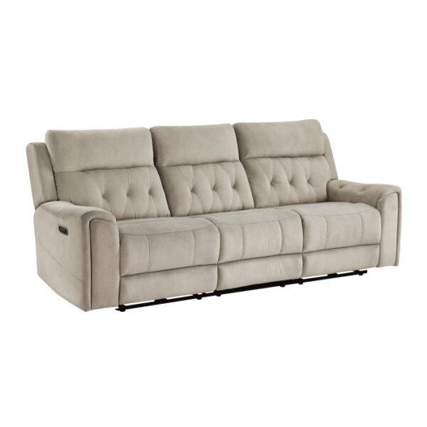 9670TP-3PWH Power Double Reclining Sofa ...