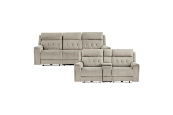 9670TP Seating-Celeste Collection 2pc Set: Sofa, Love (Power)