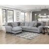 9679GY*SC 2-Piece Reversible Sectional