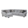 9679GY*SC 2-Piece Reversible Sectional