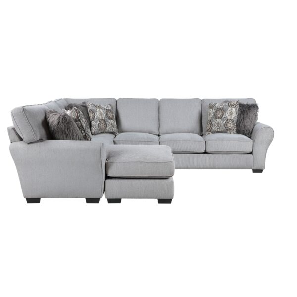 9679GY*SC 2-Piece Reversible Sectional