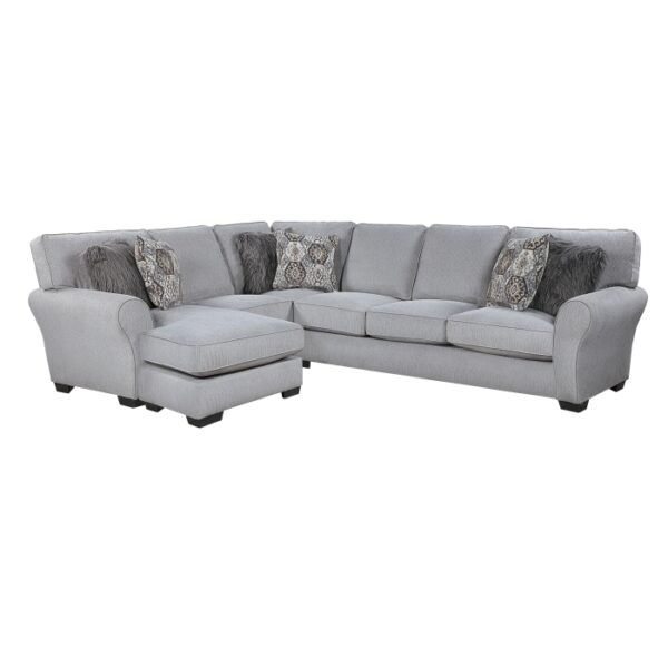 9679GY*SC 2-Piece Reversible Sectional