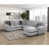9679GY*SC 2-Piece Reversible Sectional
