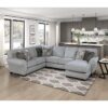 9679GY*SC 2-Piece Reversible Sectional