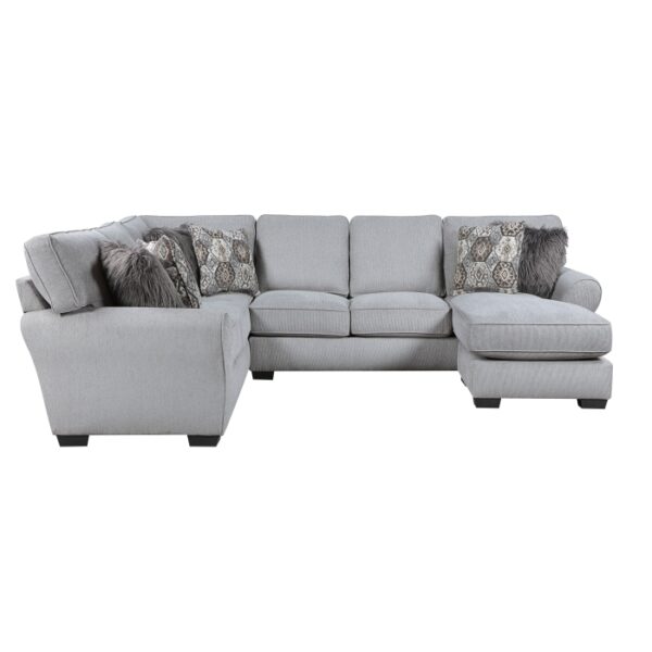 9679GY*SC 2-Piece Reversible Sectional