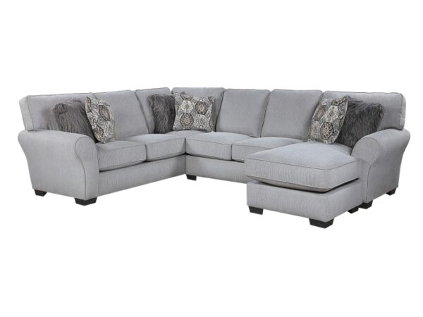 9679GY*SC 2-Piece Reversible Sectional