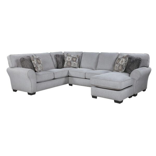 9679GY*SC 2-Piece Reversible Sectional