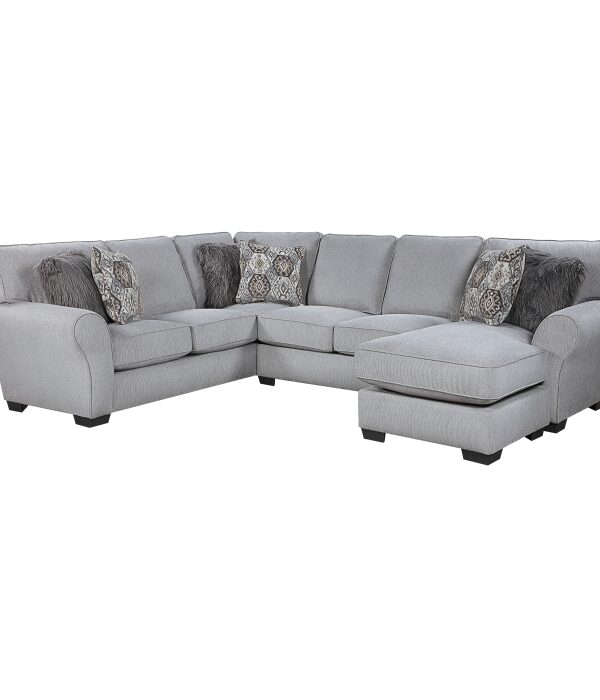 9679GY*SC 2-Piece Reversible Sectional