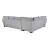 9679GY Seating-Kieran Collection 2-Piece Reversible Sectional