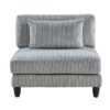 9688GY*63CR2ACOT 6-Piece Modular Sectional wi...