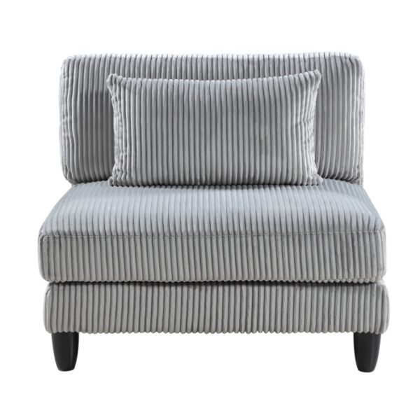 9688GY*63CR2ACOT 6-Piece Modular Sectional wi...