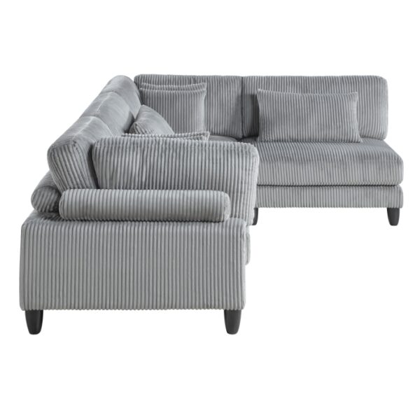 9688GY*42CR2AC 4-Piece Modular Sectional
