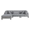 9688GY*42CRACOT 4-Piece Modular Sectional wi...