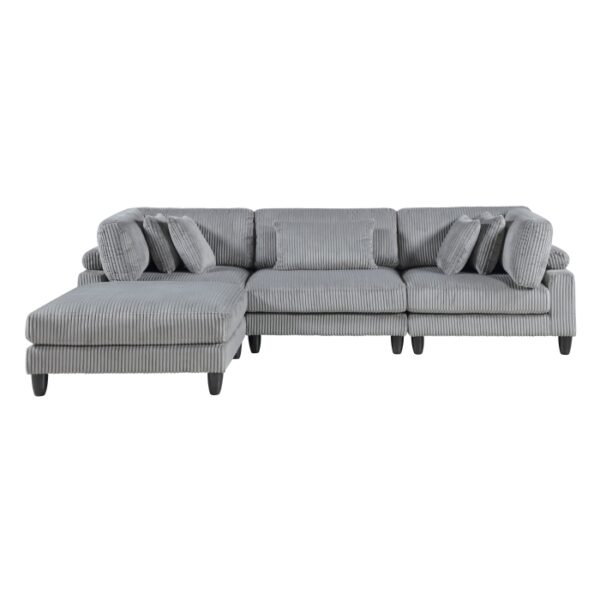 9688GY*42CRACOT 4-Piece Modular Sectional wi...