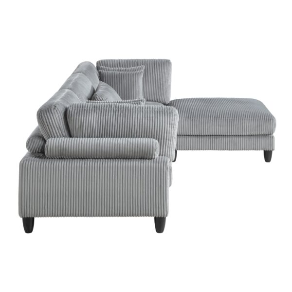 9688GY*42CRACOT 4-Piece Modular Sectional wi...