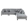 9688GY*52CR2ACOT 5-Piece Modular Sectional wi...