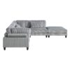 9688GY*52CR2ACOT 5-Piece Modular Sectional wi...