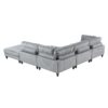 9688GY*52CR2ACOT 5-Piece Modular Sectional wi...