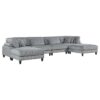 9688GY*62CR2AC2OT 6-Piece Modular Sectional wi...