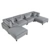 9688GY*62CR2AC2OT 6-Piece Modular Sectional wi...