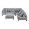 9688GY*62CR3ACOT 6-Piece Modular Sectional wi...