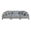 9688GY*62CR3ACOT 6-Piece Modular Sectional wi...