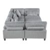 9688GY*62CR3ACOT 6-Piece Modular Sectional wi...
