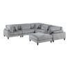 9688GY*63CR2ACOT 6-Piece Modular Sectional wi...