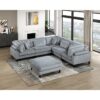9688GY*63CR2ACOT 6-Piece Modular Sectional wi...