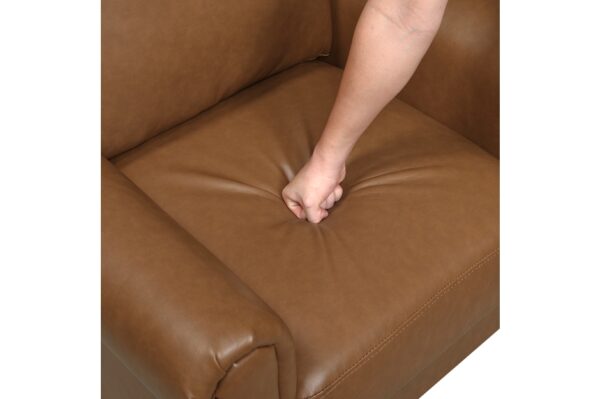 9690BRW Seating-Hector Collection 2pc Set: Sofa, Love