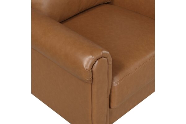 9690BRW Seating-Hector Collection 2pc Set: Sofa, Love