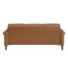 9690BRW Seating-Hector Collection 2pc Set: Sofa, Love