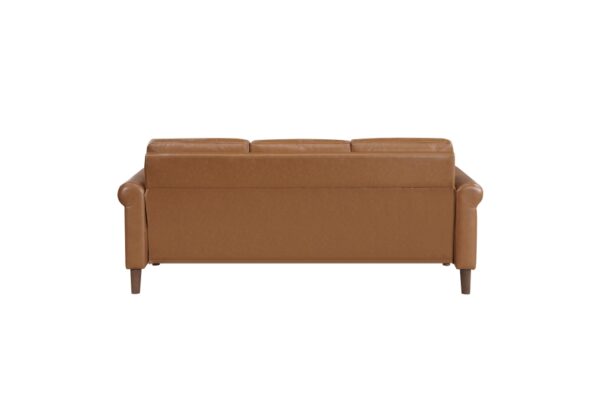 9690BRW Seating-Hector Collection 2pc Set: Sofa, Love