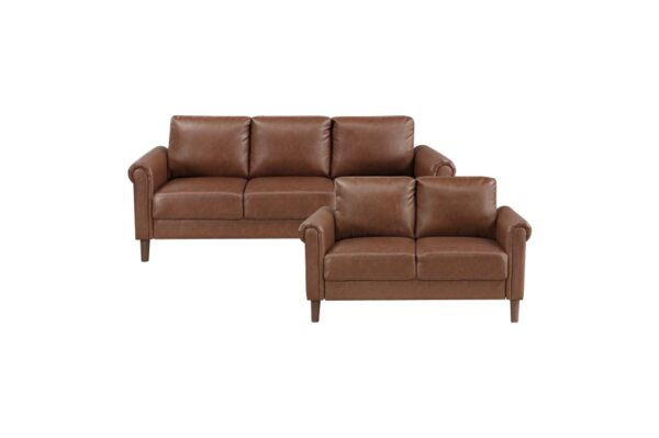 9690CHC Seating-Hector Collection 2pc Set: Sofa, Love