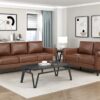 9690CHC Seating-Hector Collection 2pc Set: Sofa, Love