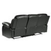 9700BLK-3 Double Reclining Sofa
