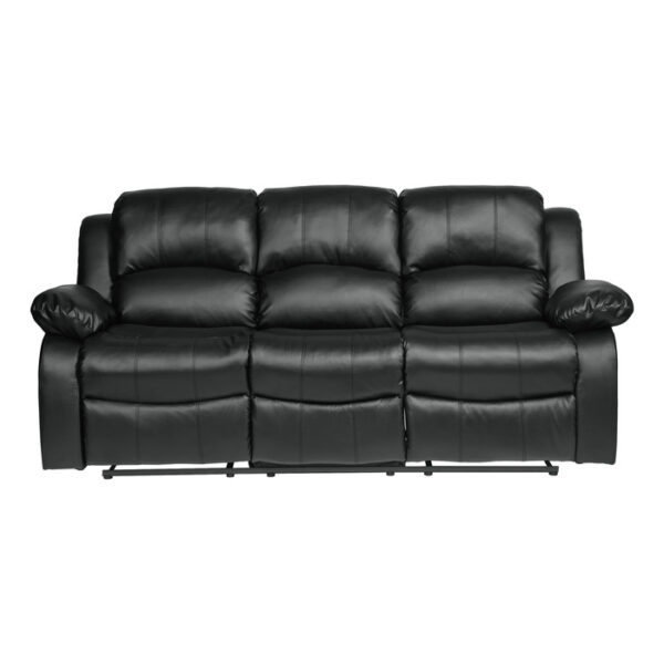 9700BLK-3 Double Reclining Sofa