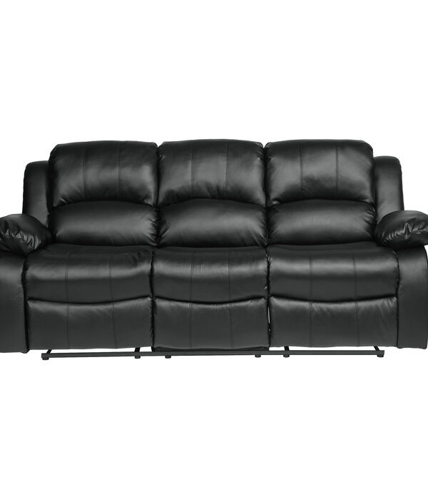 9700BLK-3 Double Reclining Sofa