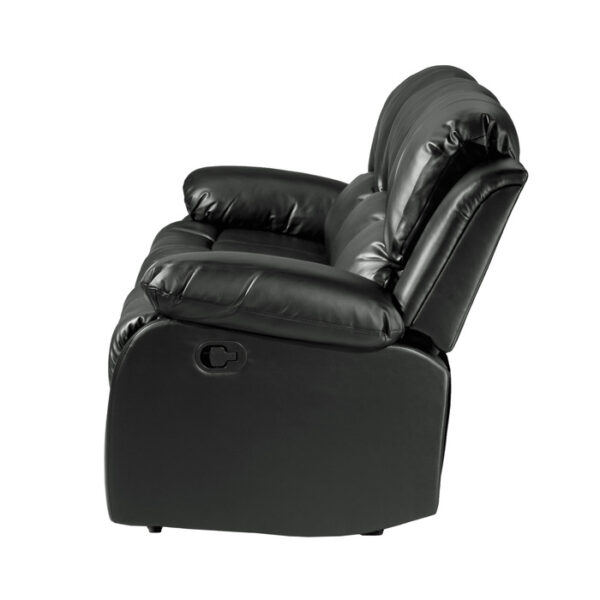 9700BLK-3 Double Reclining Sofa
