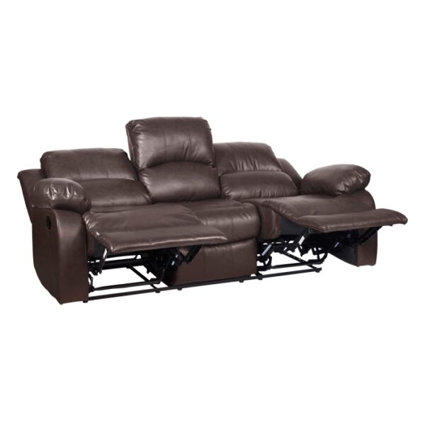 9700BRW-3 Double Reclining Sofa