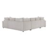 9702BE Seating-Myrtle Collection 3-Piece Sectional with Pull-...
